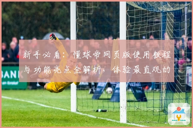 新手必看：懂球帝网页版使用教程与功能亮点全解析，体验最直观的足球资讯平台